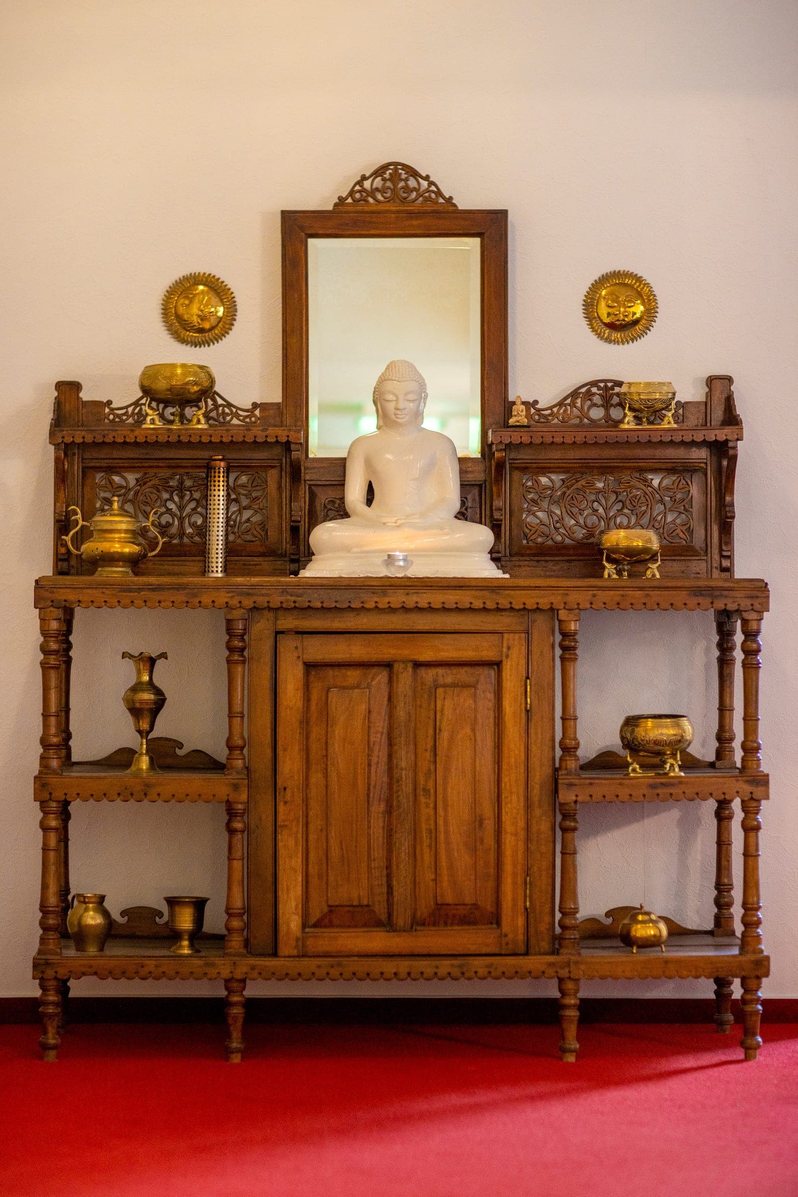 Ayurvedische Kopfanwendung im Kurhaus Sathya