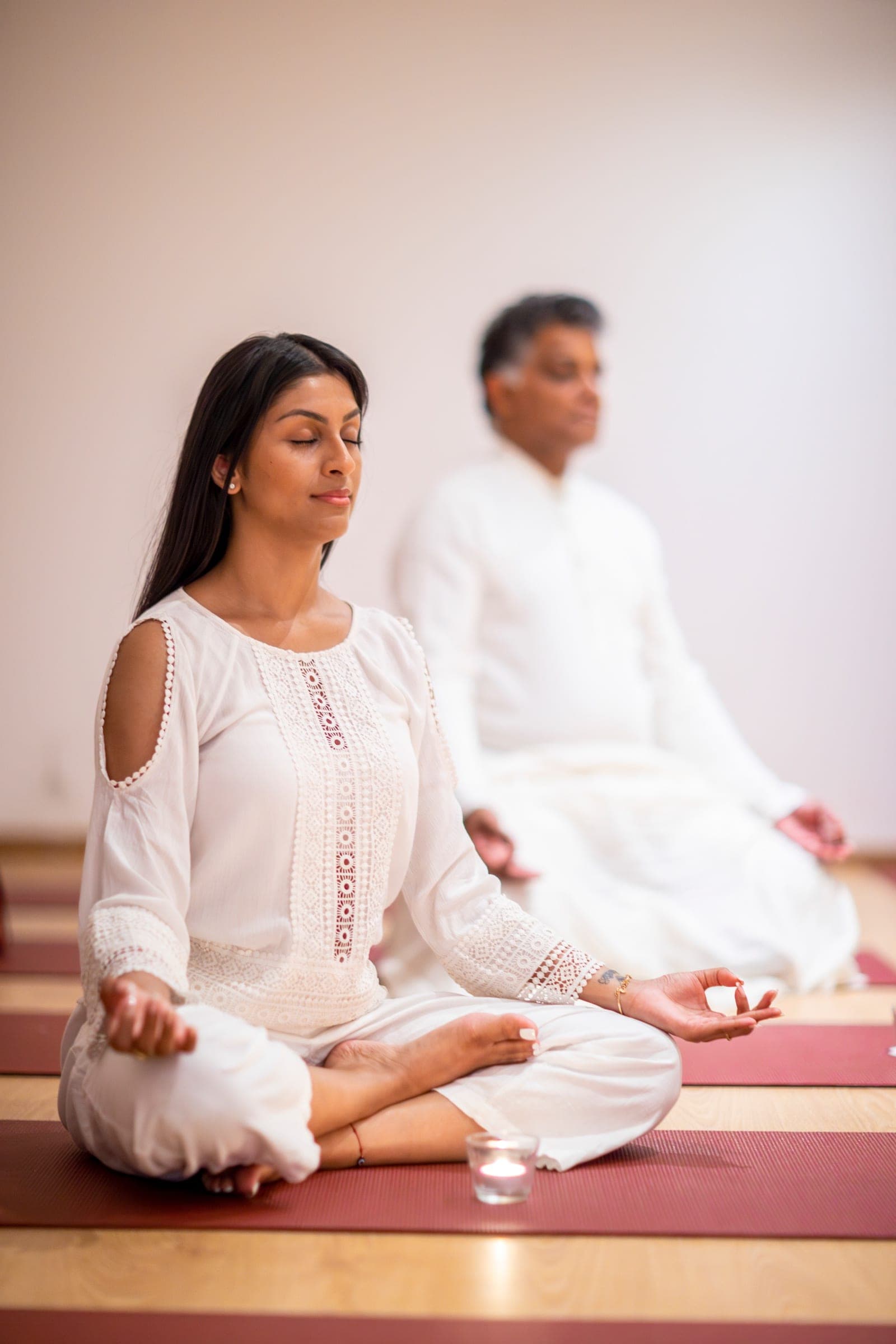 Buddha-Figur im Kurhaus Sathya