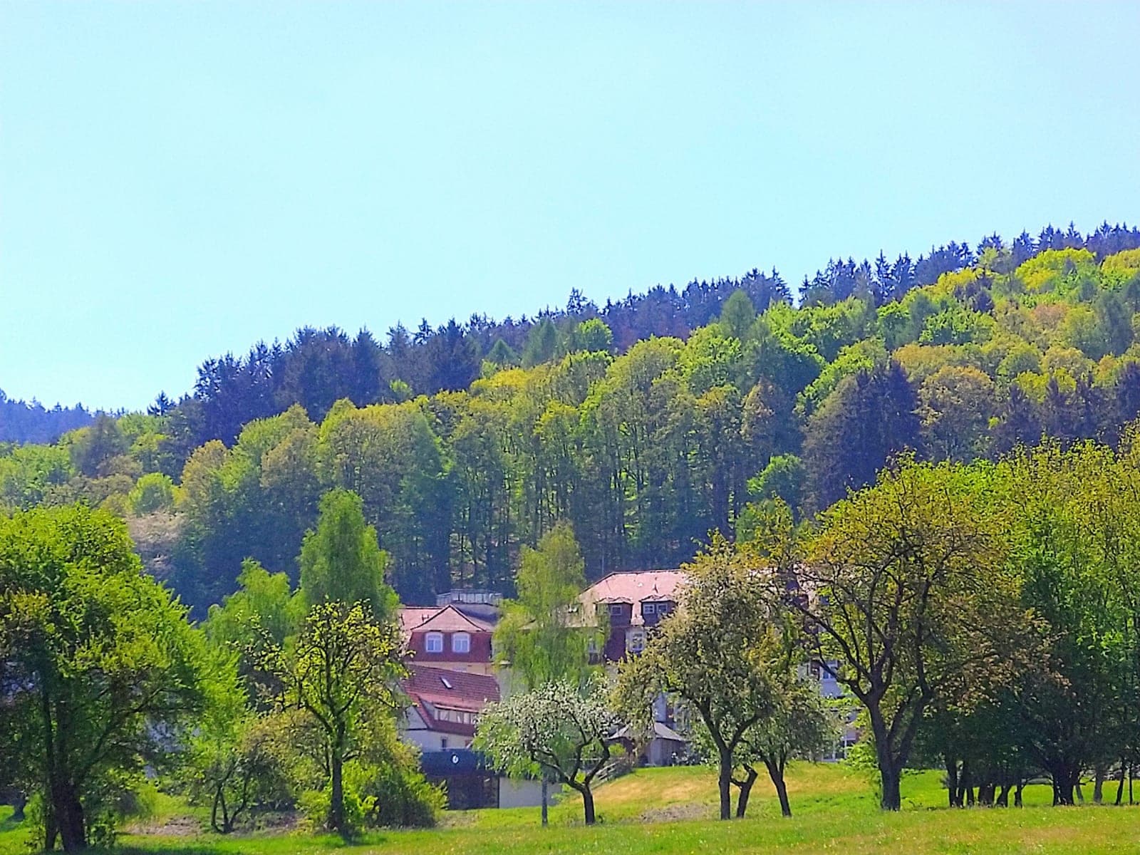 Das Kurhaus Sathya im Heilbad Bad Orb