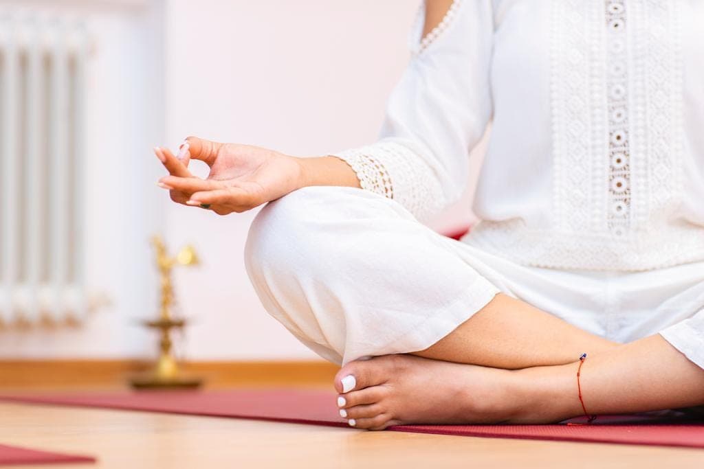 Buddha-Figur im Ayurveda-Kurhaus Sathya