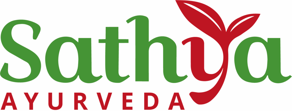 Sathya Ayurveda Logo – traditionelles Ayurveda-Kurhaus aus Sri Lanka in Bad Orb, Hessen