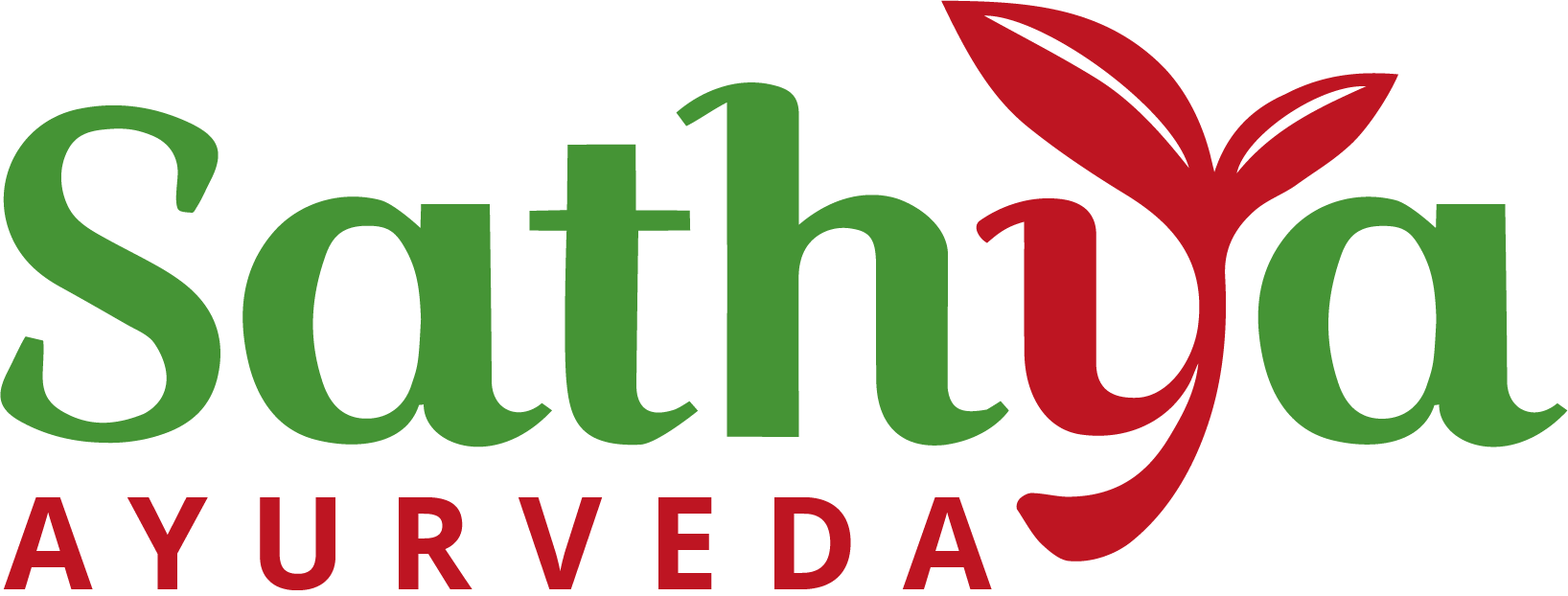 Sathya Ayurveda Logo – traditionelles Ayurveda-Kurhaus aus Sri Lanka in Bad Orb, Hessen