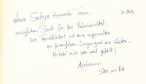 Sathya Ayurveda Echte Bewertungen